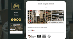 Desktop Screenshot of coachinsigniadetroit.com